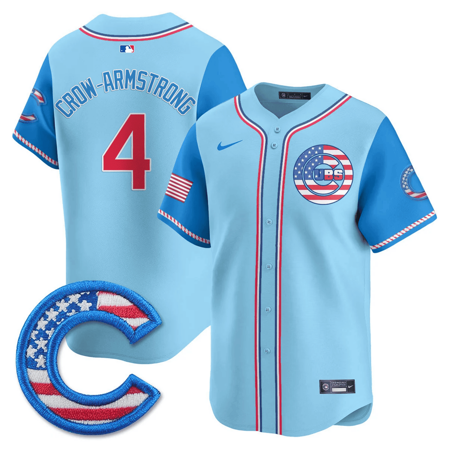 Light Blue Alternate - Pete Crow-Armstrong