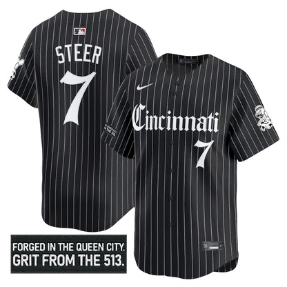 Black Pinstripe - Spencer Steer