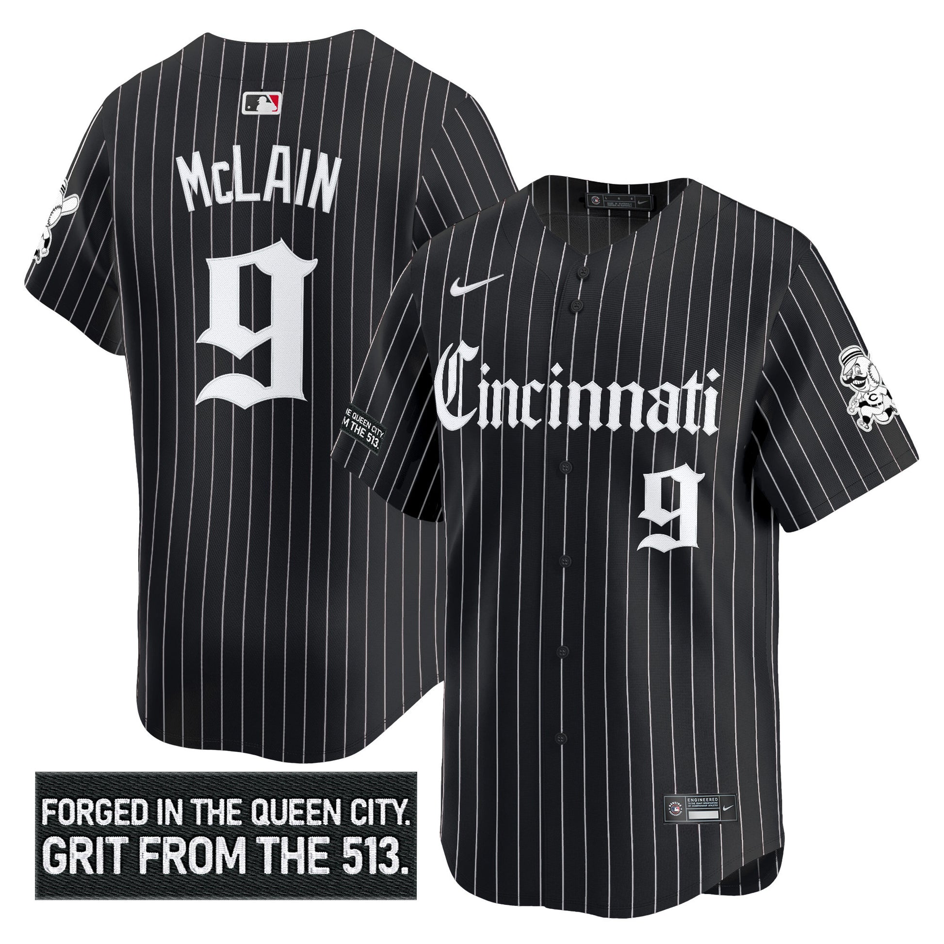 Black Pinstripe - Matt McLain