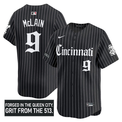 Black Pinstripe - Matt McLain