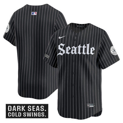 Black Pinstripe - Team