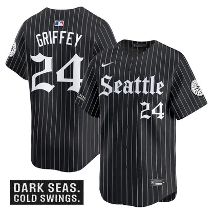 Black Pinstripe - Ken Griffey Jr.