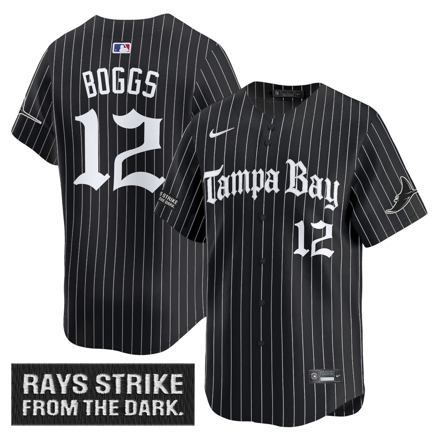 Black Pinstripe - Wade Boggs
