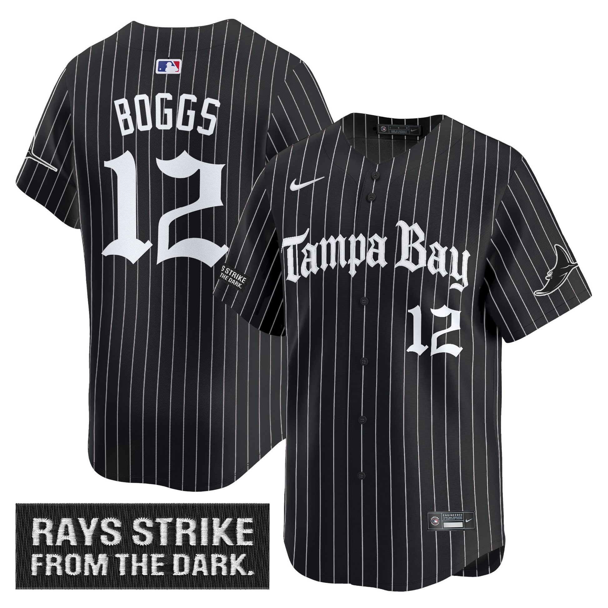 Black Pinstripe - Wade Boggs