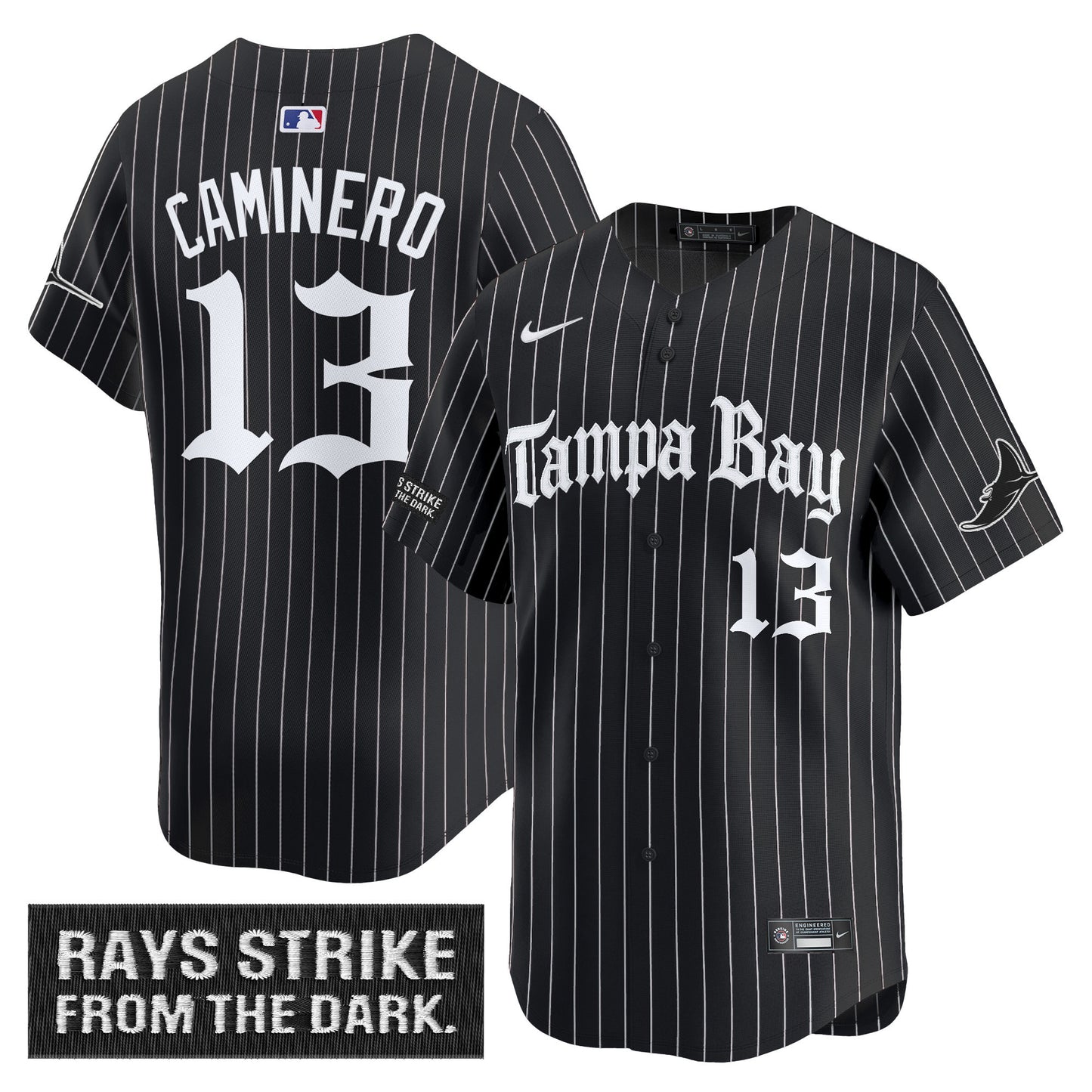 Black Pinstripe - Junior Caminero
