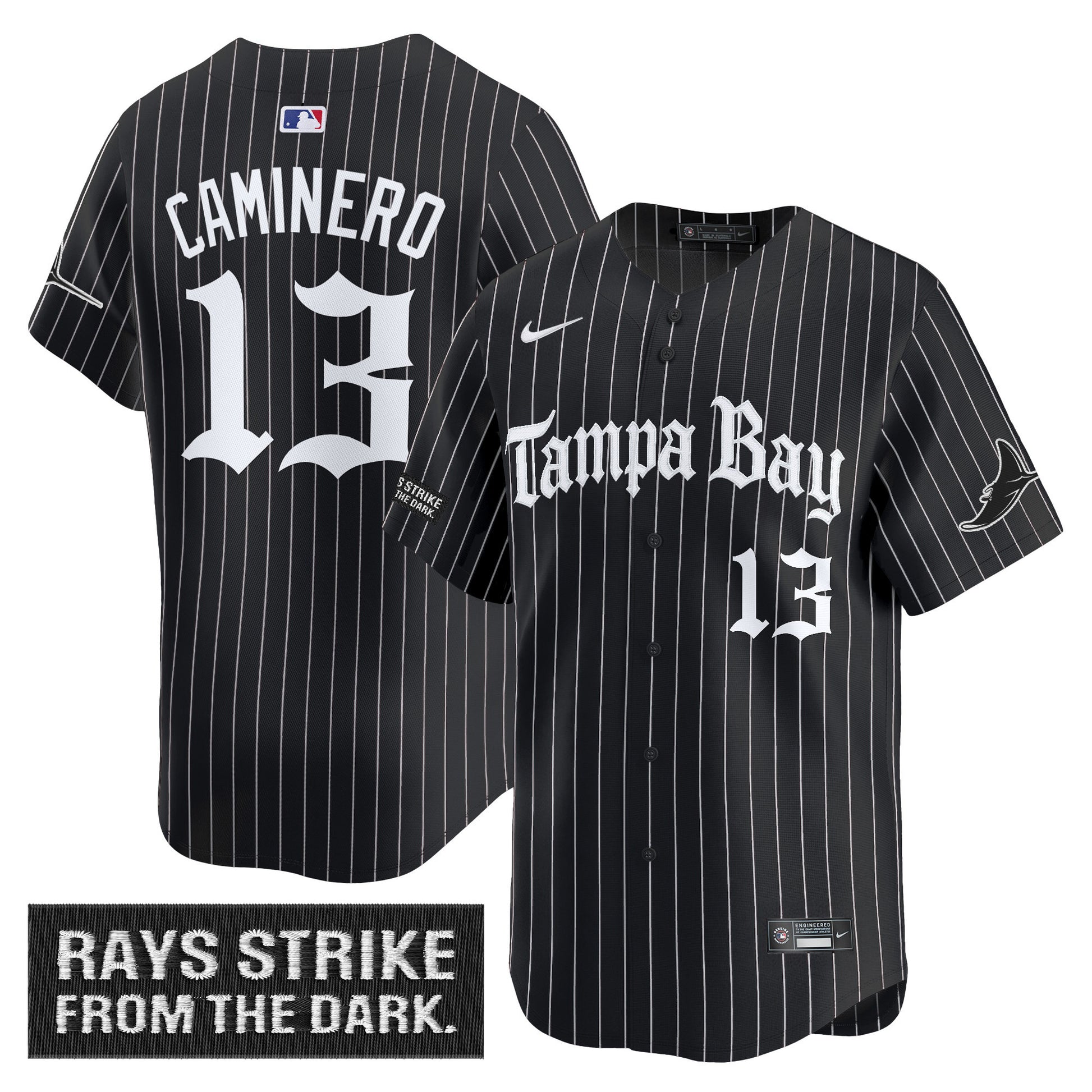 Black Pinstripe - Junior Caminero