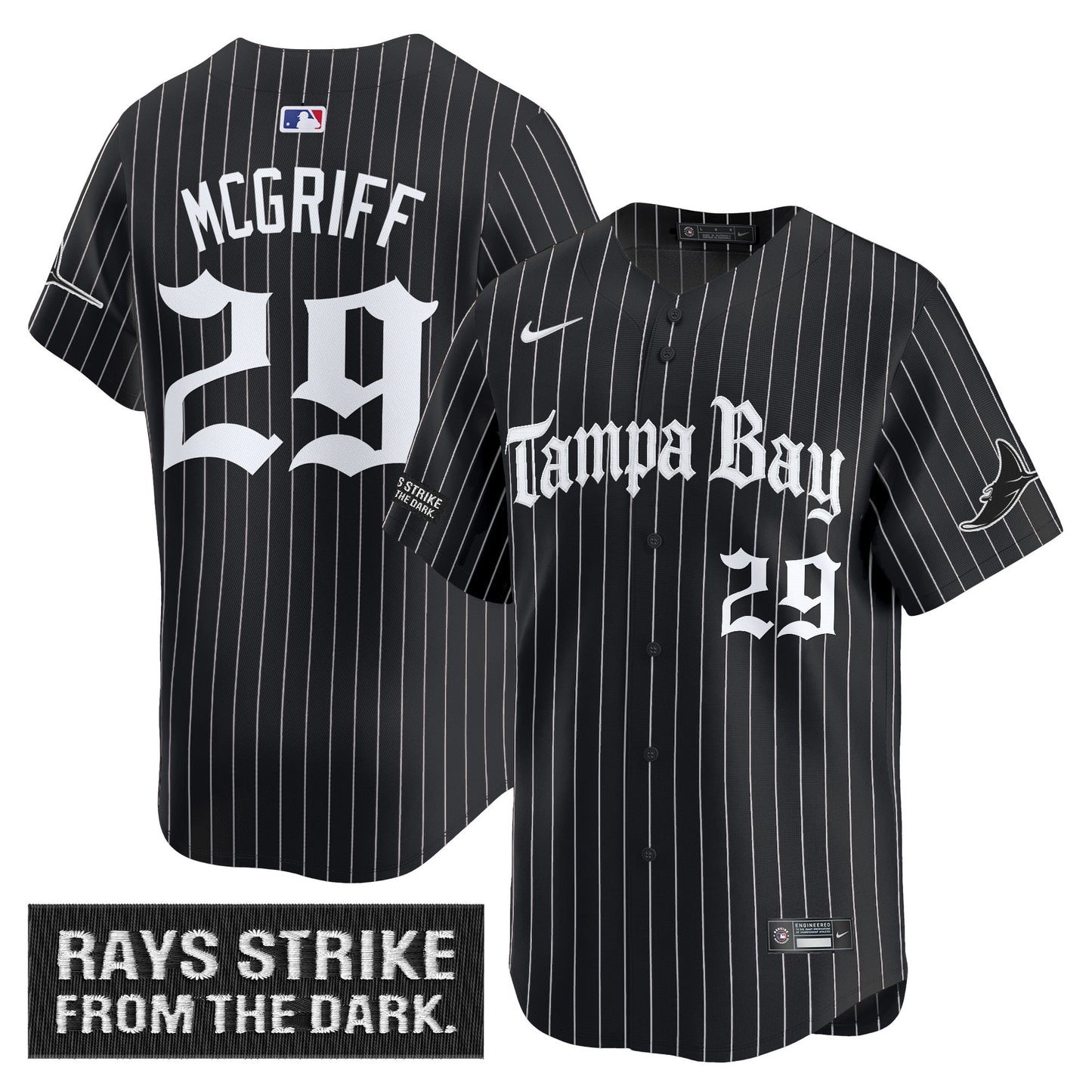 Black Pinstripe - Fred McGriff