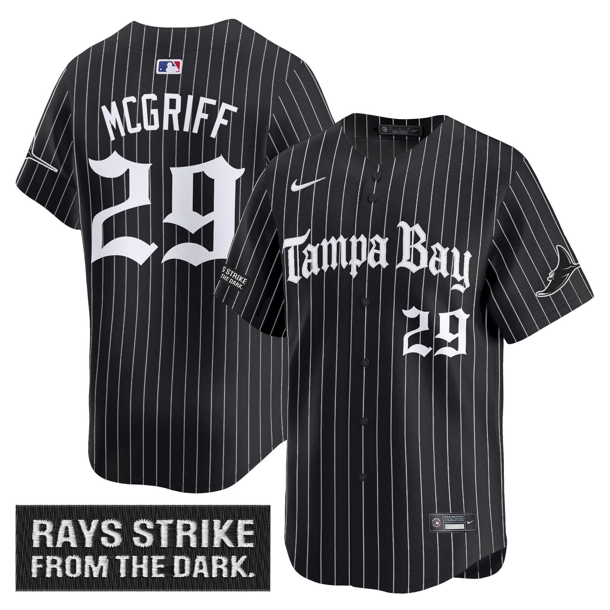 Black Pinstripe - Fred McGriff