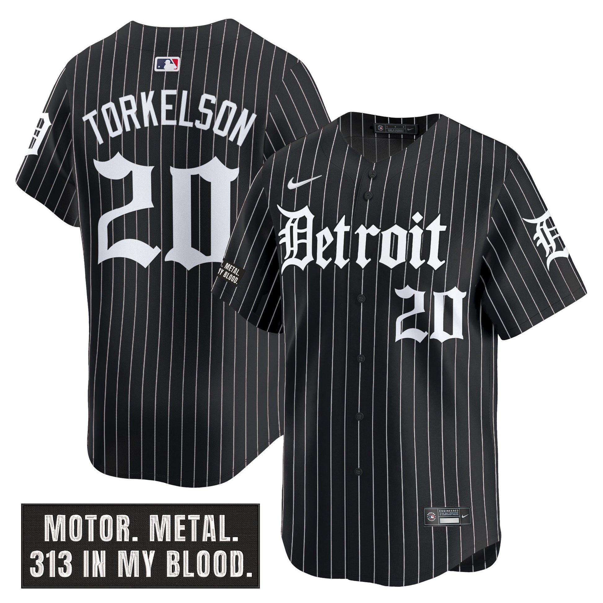 Black Pinstripe - Spencer Torkelson