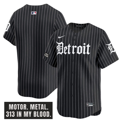Black Pinstripe - Team