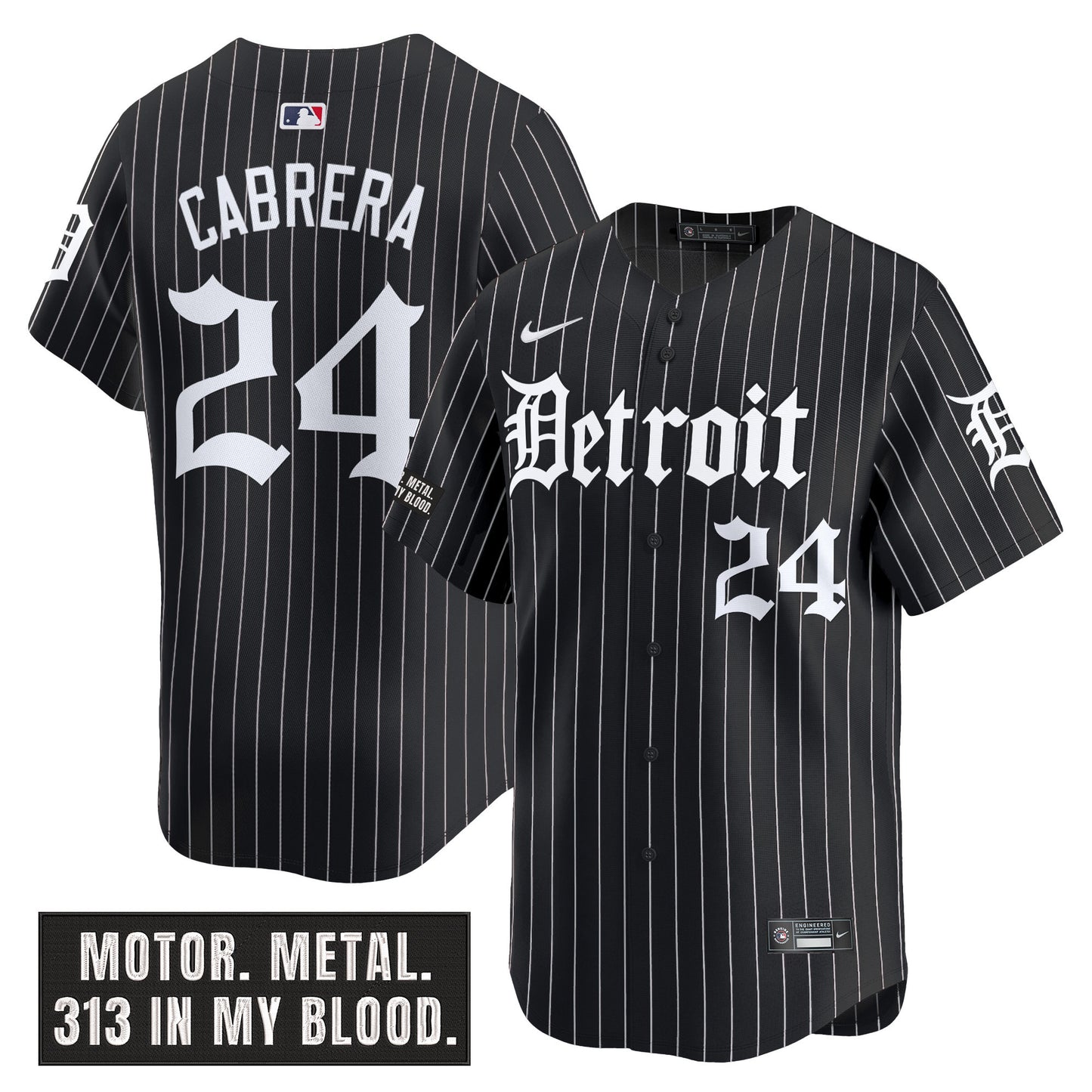 Black Pinstripe - Miguel Cabrera