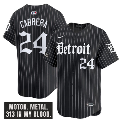 Black Pinstripe - Miguel Cabrera