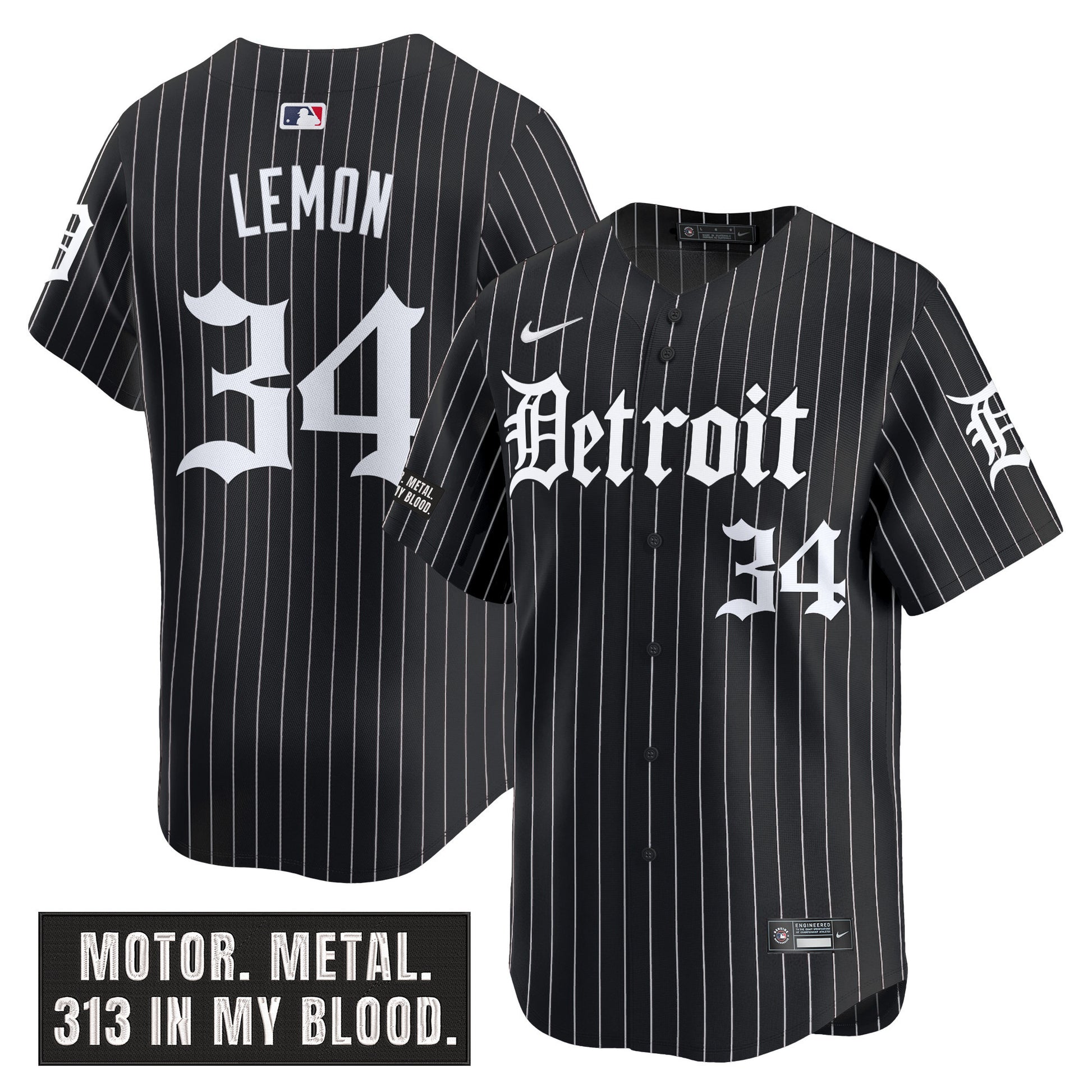 Black Pinstripe - Chet Lemon