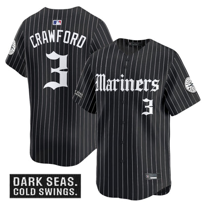 Black Pinstripe - J.P. Crawford