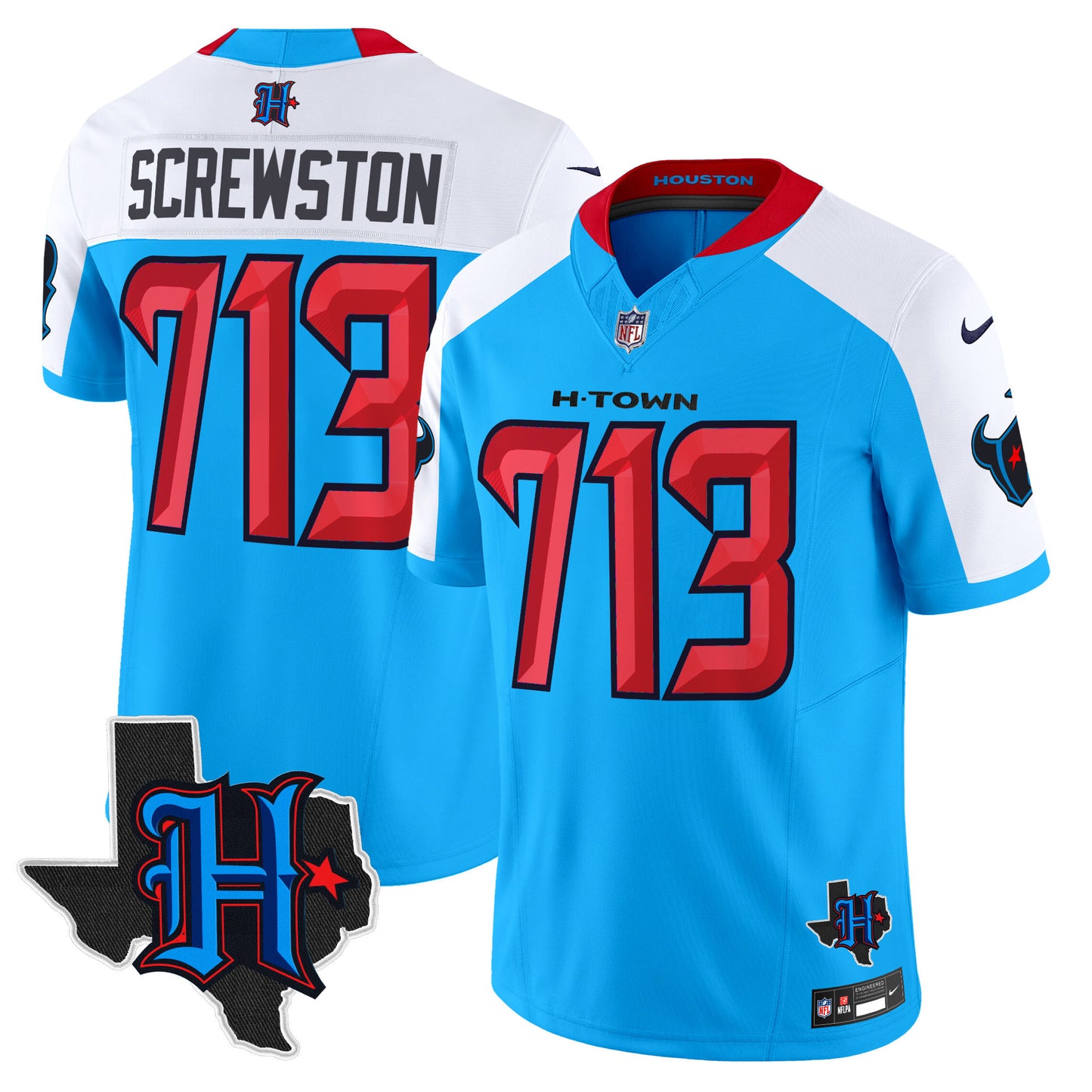 Blue Alternate - Screwston 713