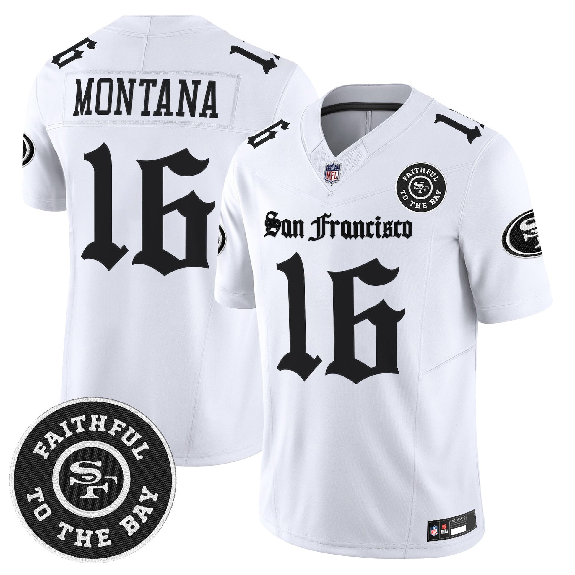 White - Joe Montana