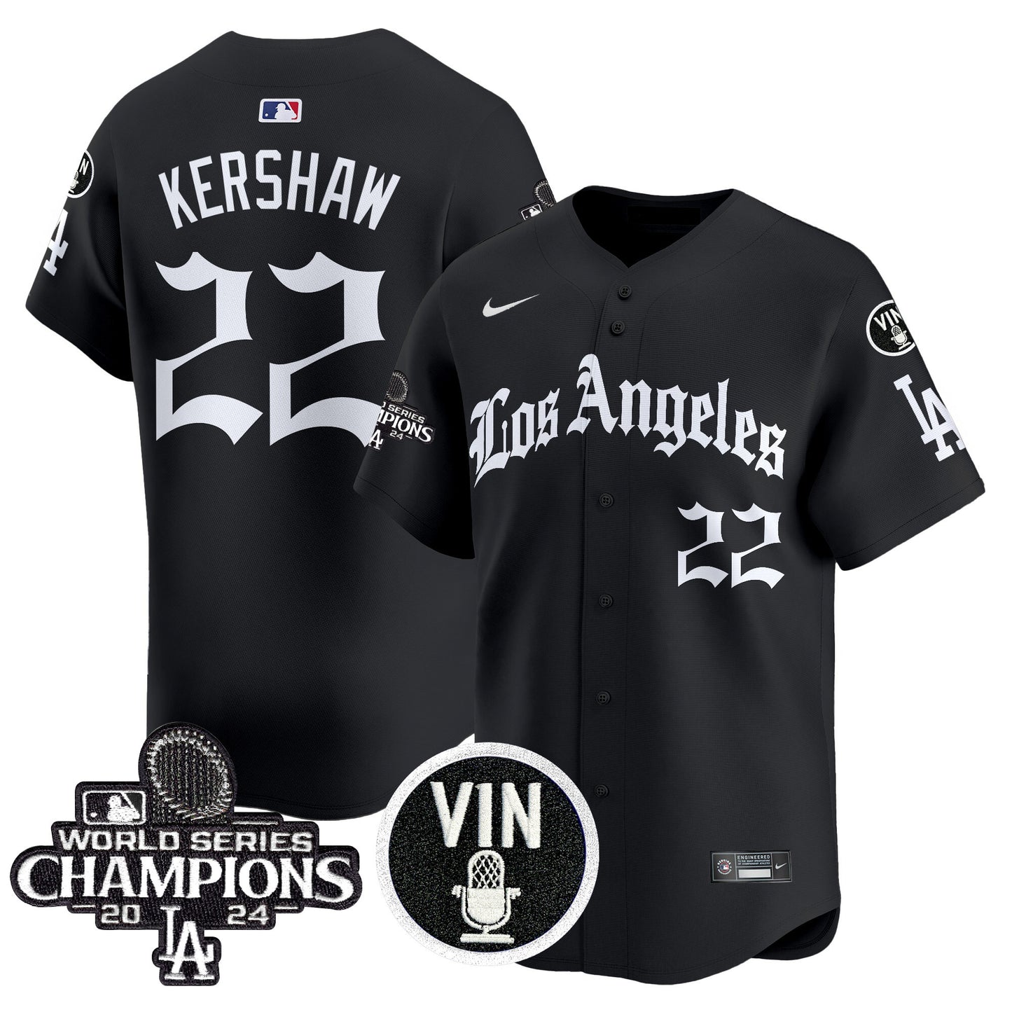 Black - Clayton Kershaw