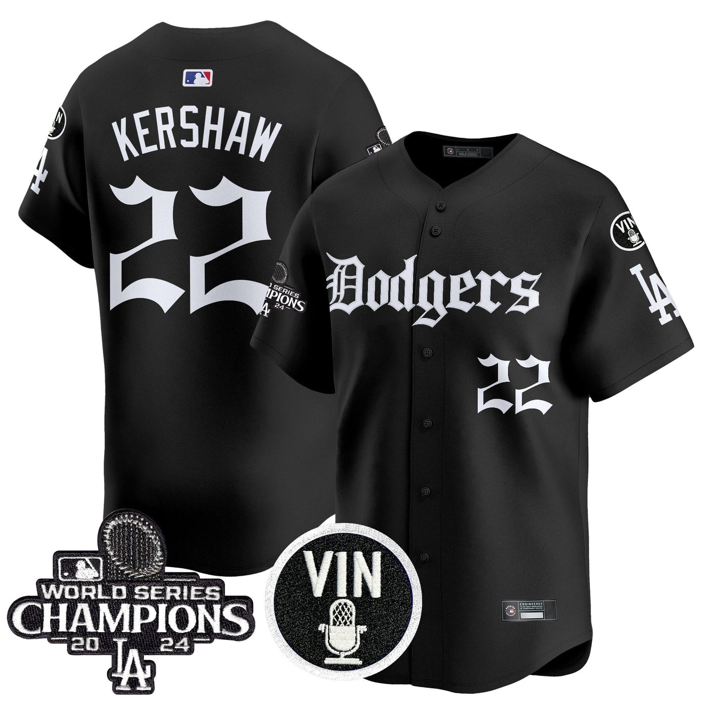 Black - Clayton Kershaw
