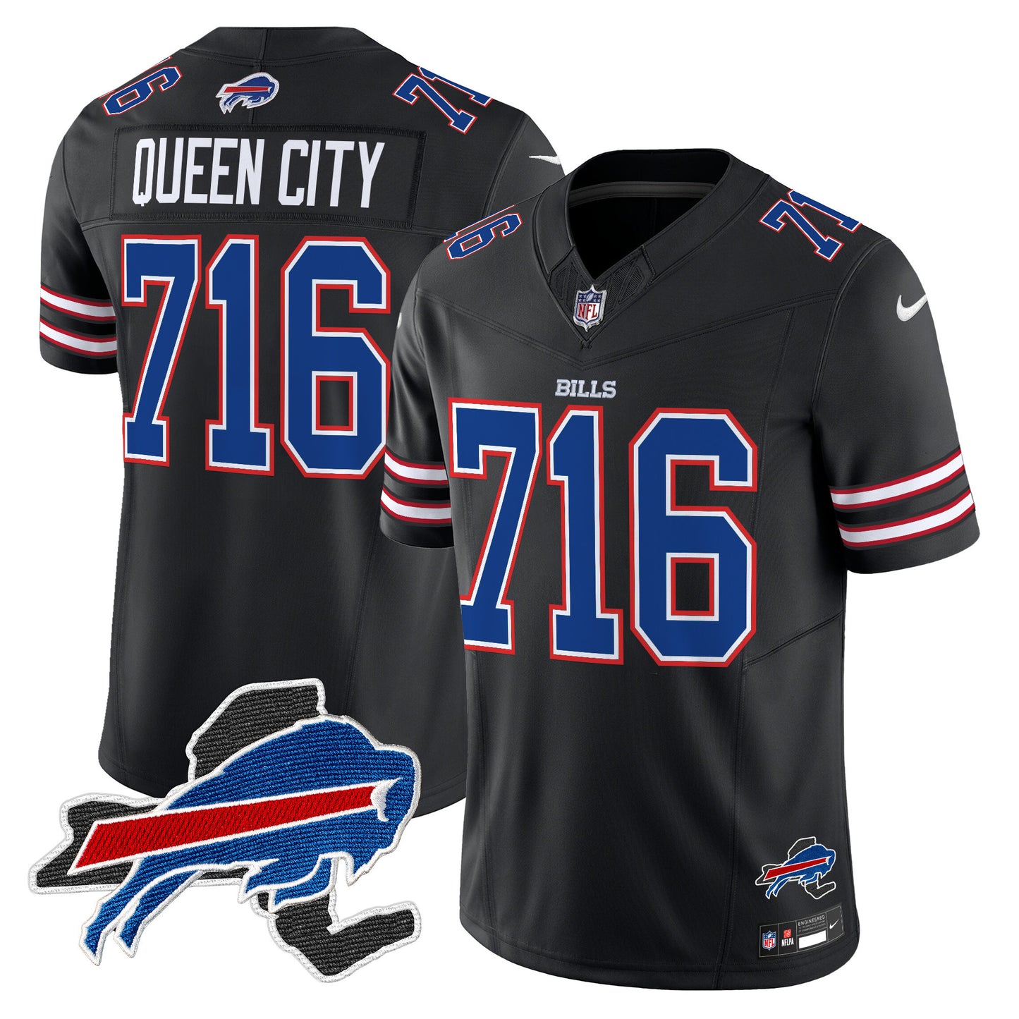 Black - QueenCity 716
