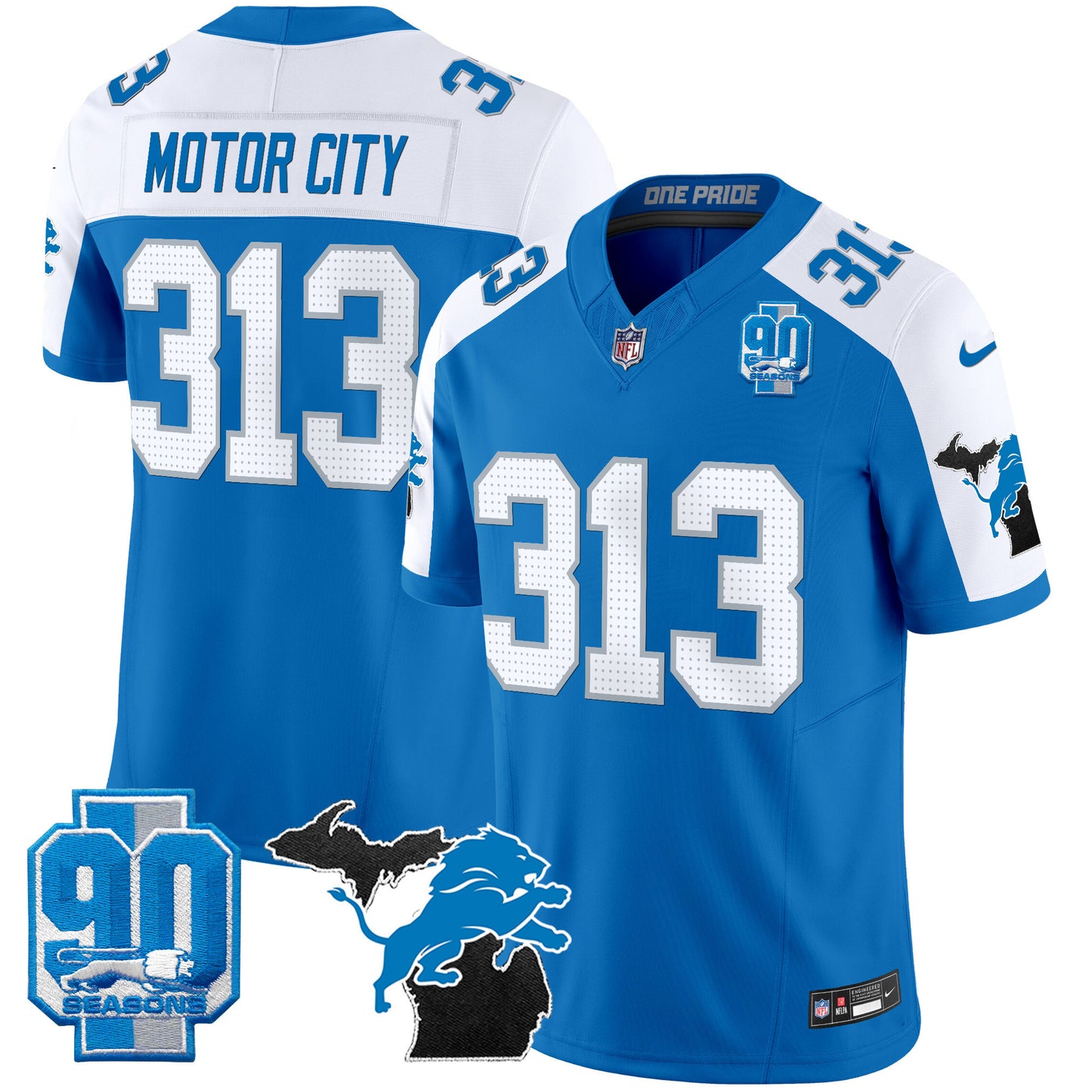 Blue Alternate - Motor City 313