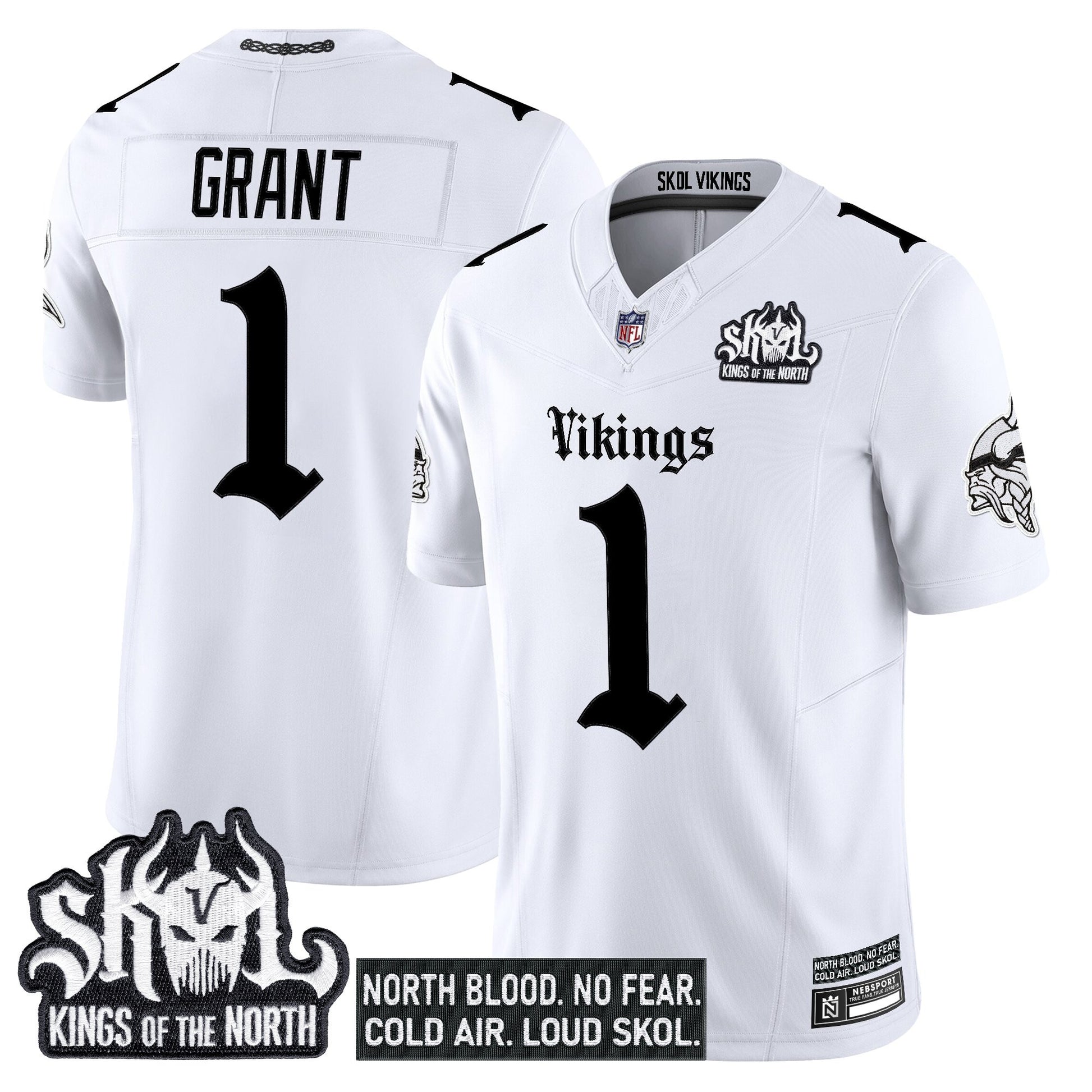 White - Bud Grant
