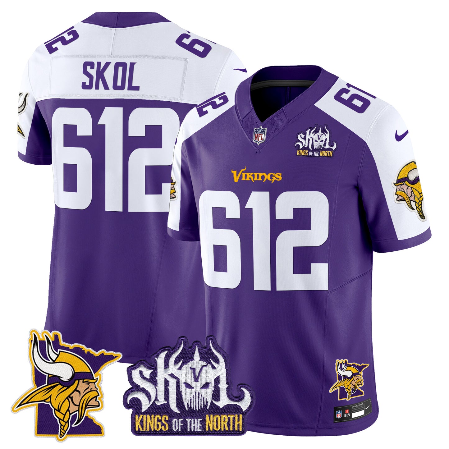 Purple Alternate - Skol 612