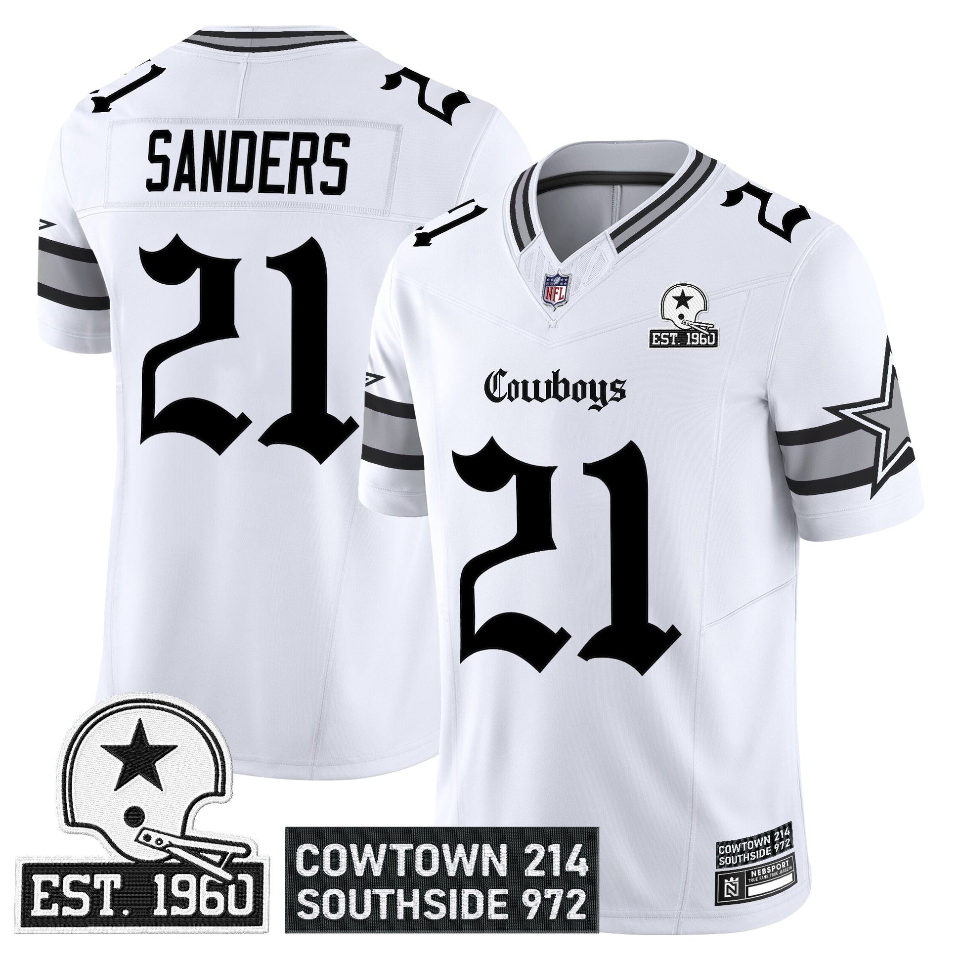 White - Deion Sanders