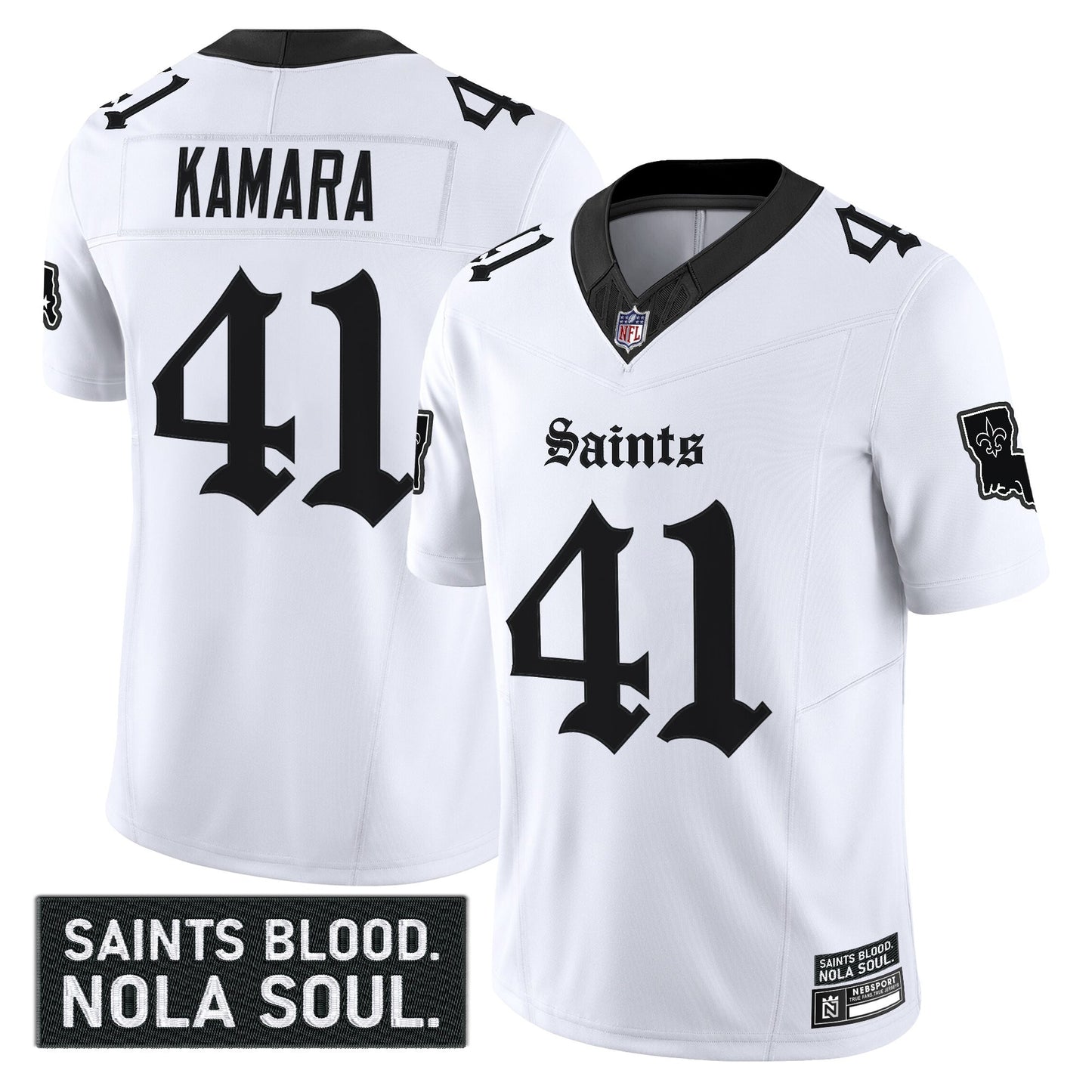 White - Alvin Kamara