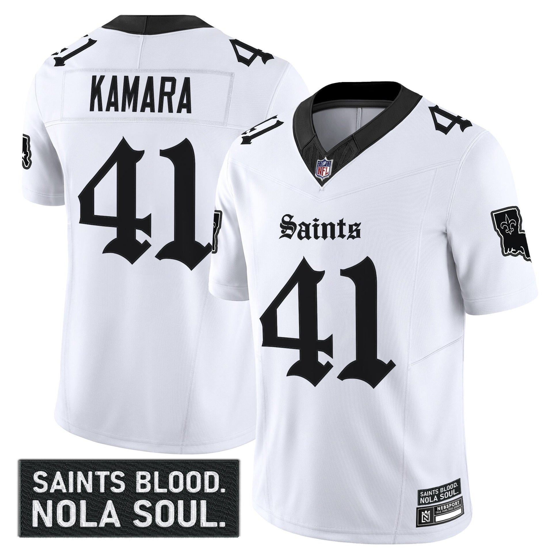White - Alvin Kamara