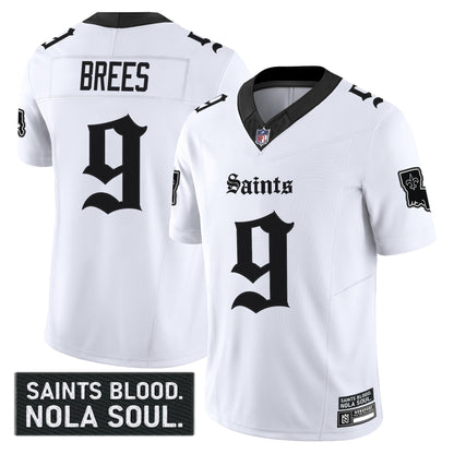 White - Drew Brees