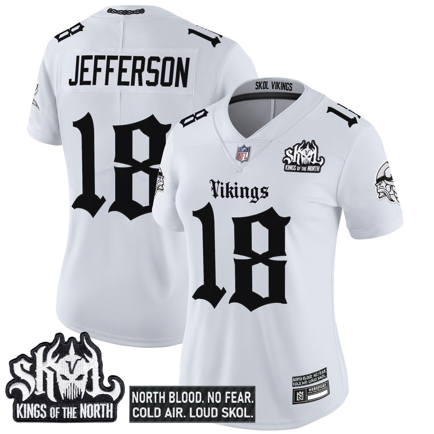White - Justin Jefferson