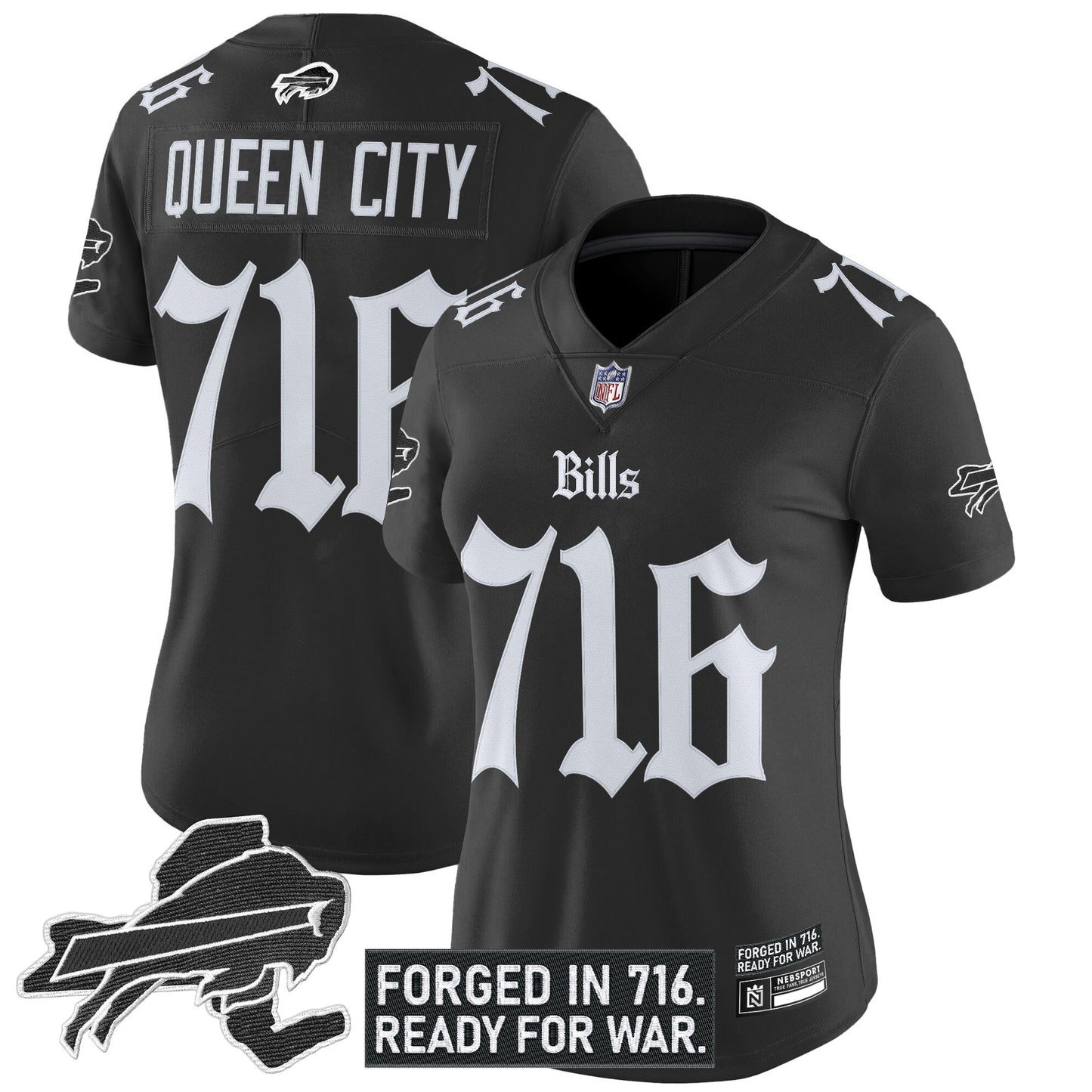 Black - Queen City 716