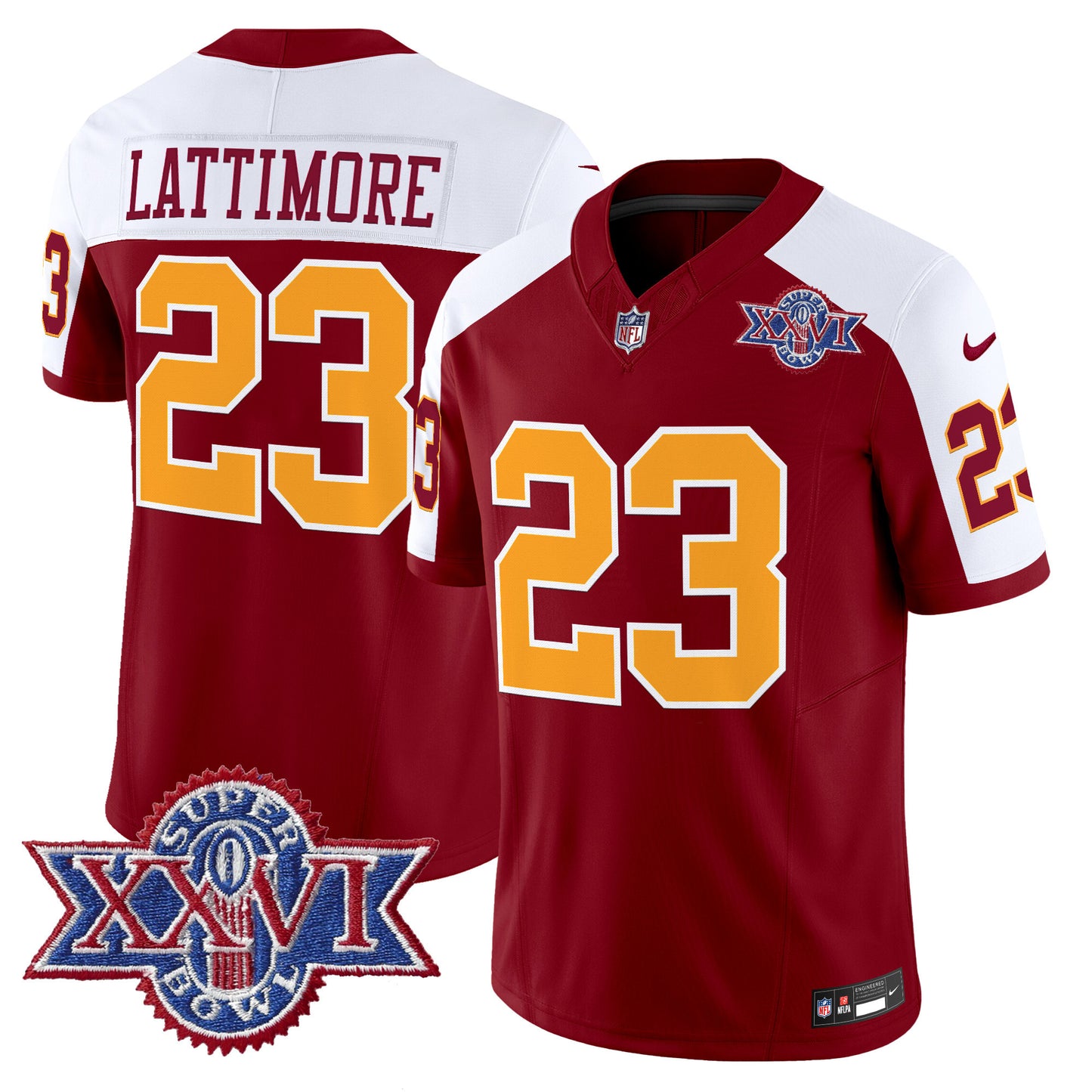 Burgundy Alternate - Marshon Lattimore