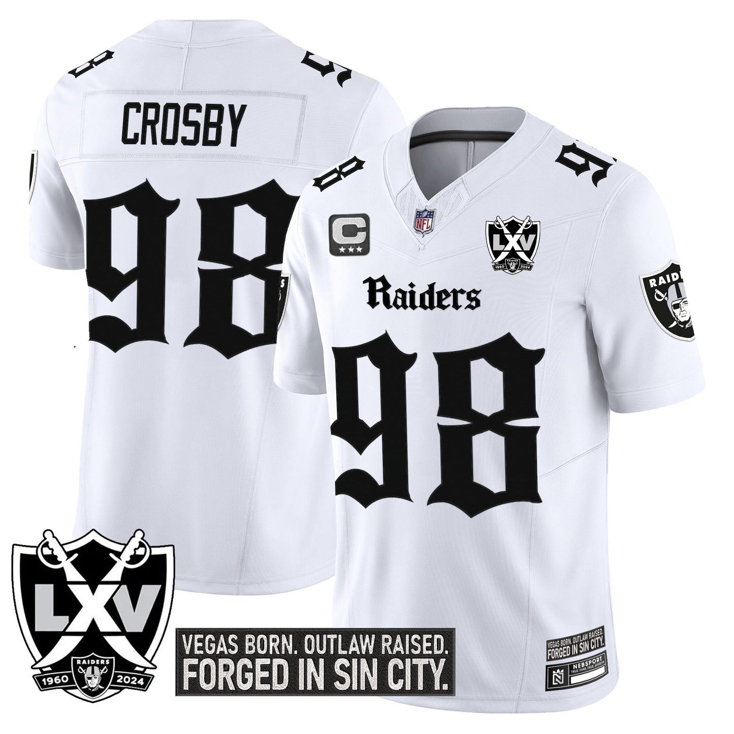 White - Maxx Crosby