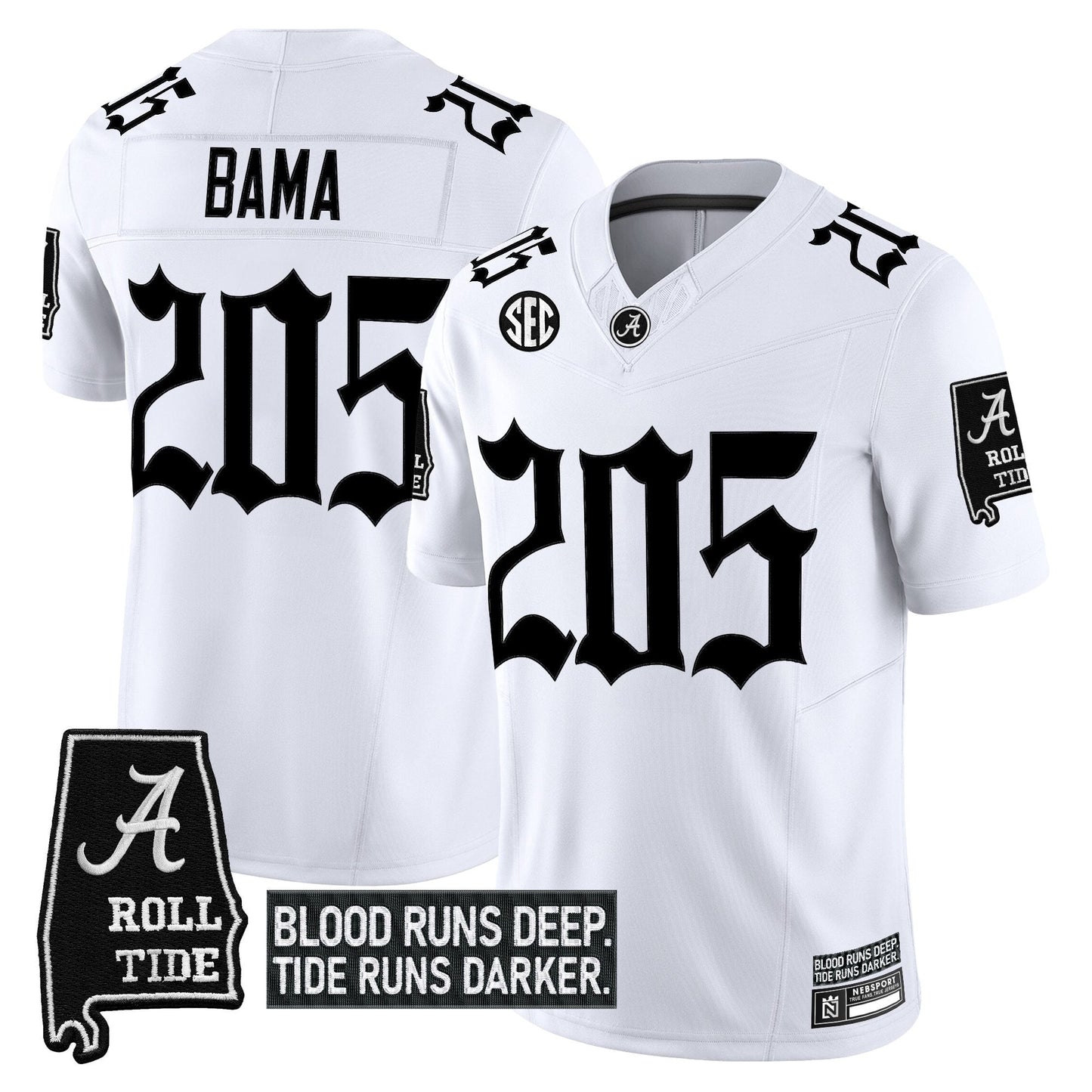 White - Bama 205