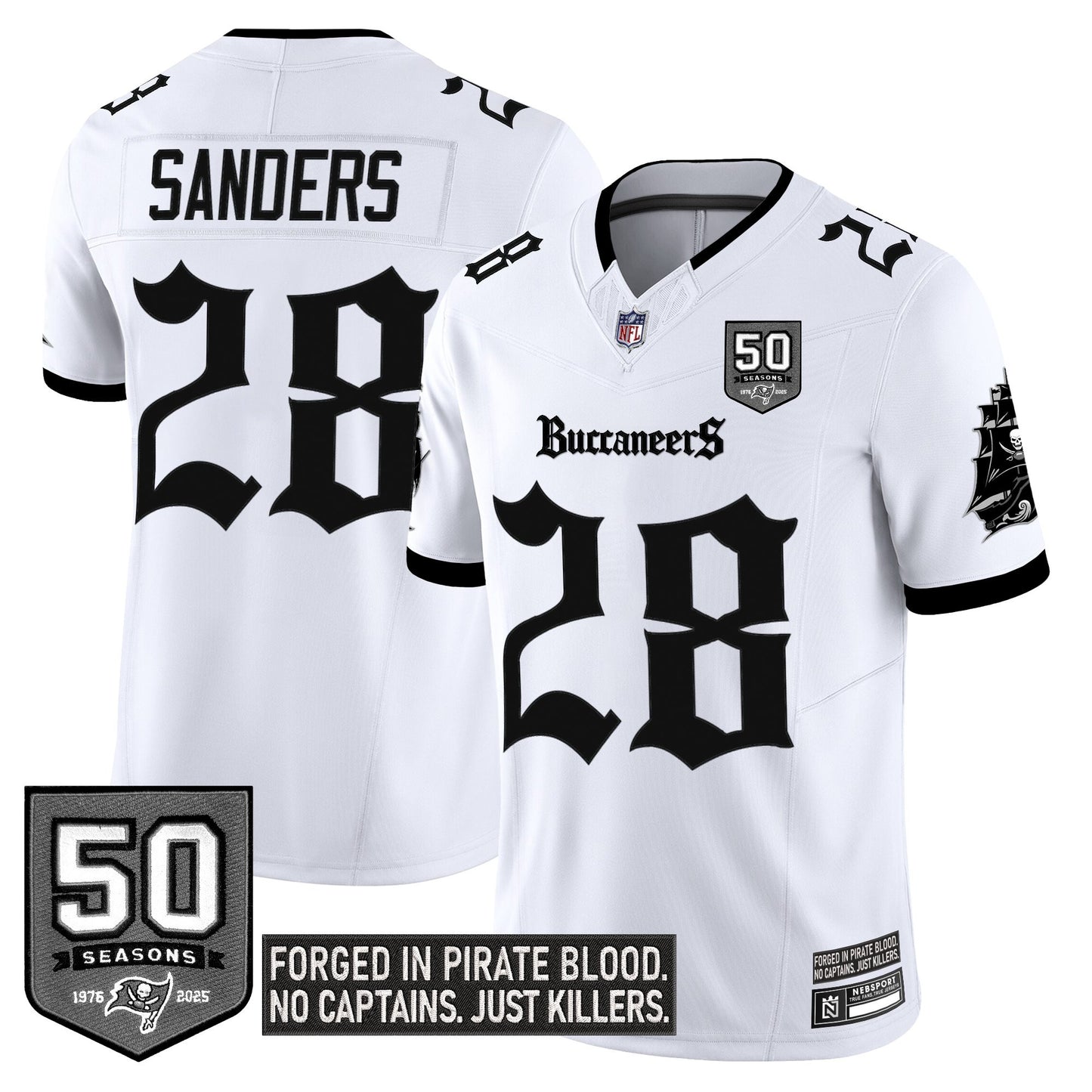 White - Shilo Sanders
