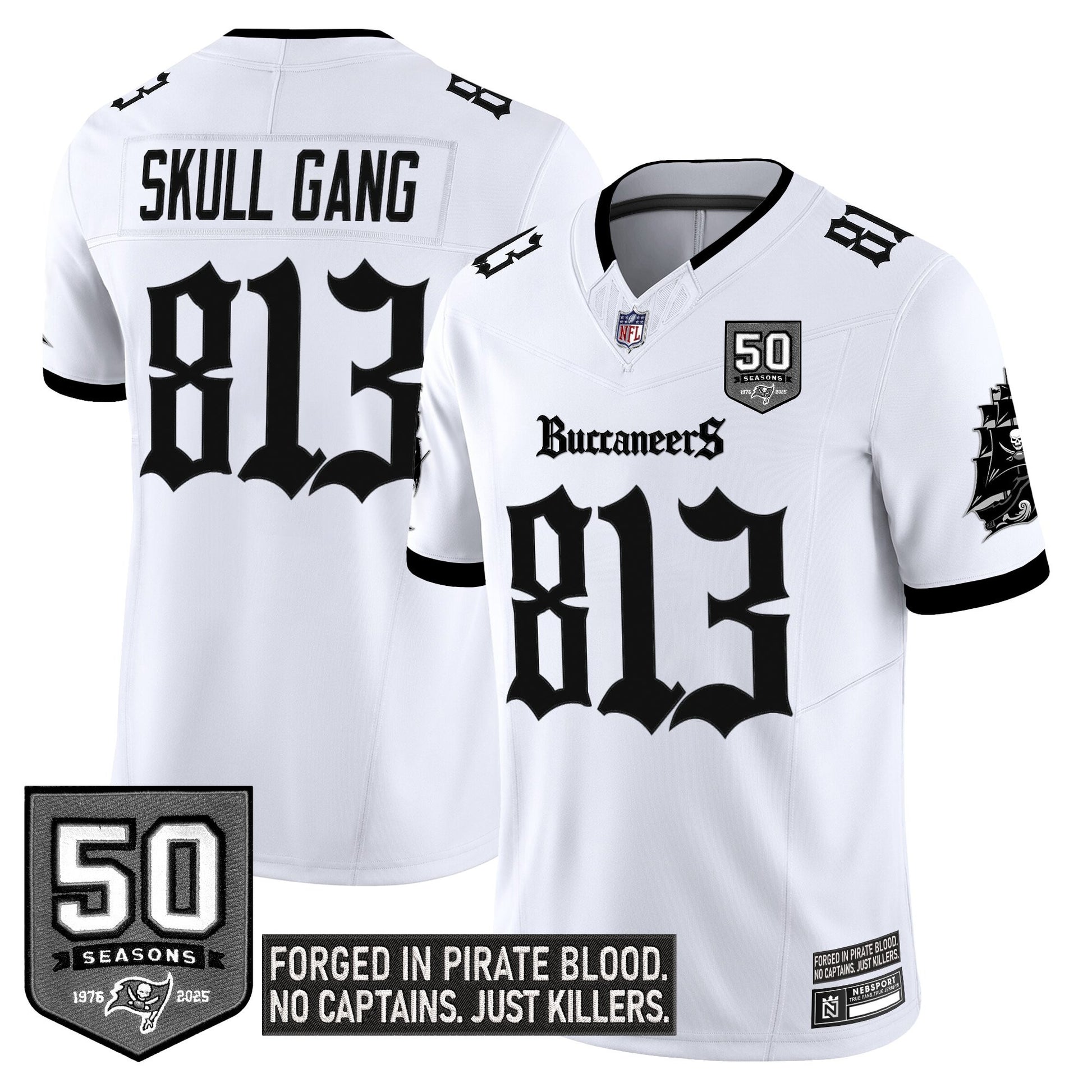White - Skull Gang 813
