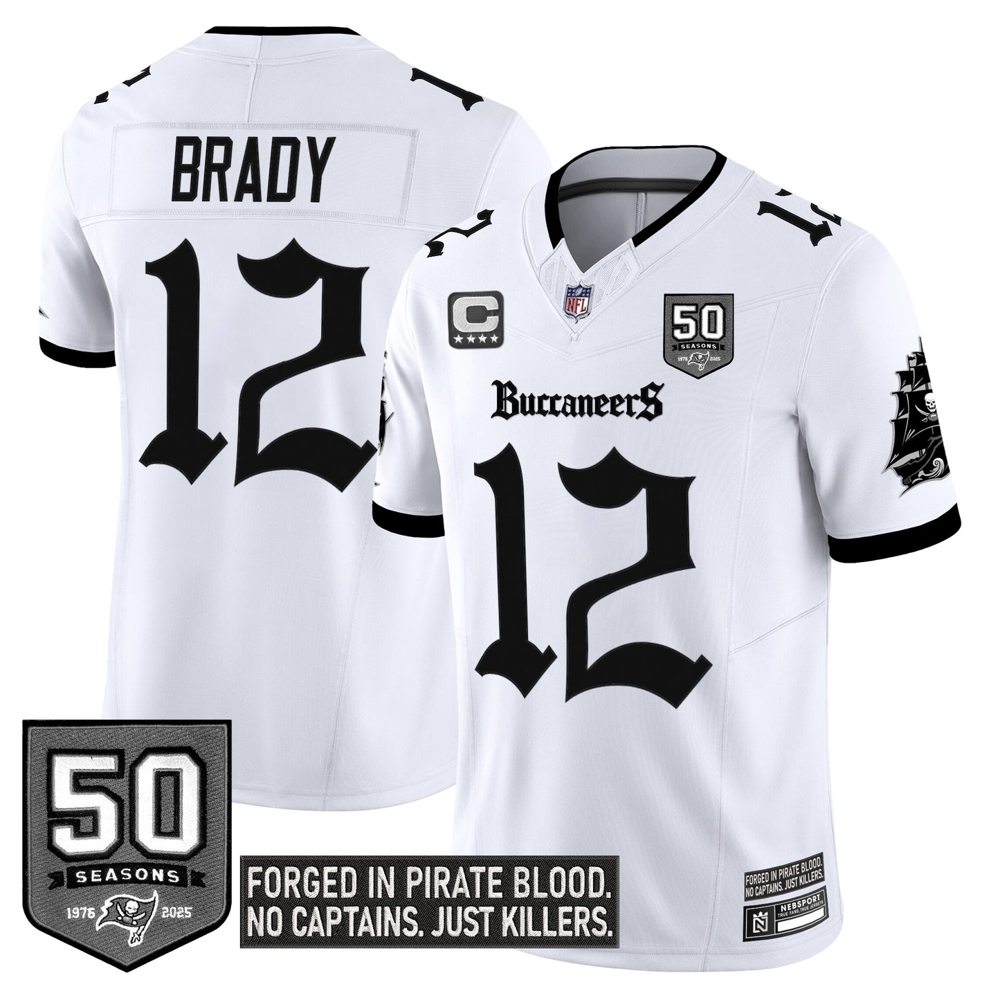 White - Tom Brady