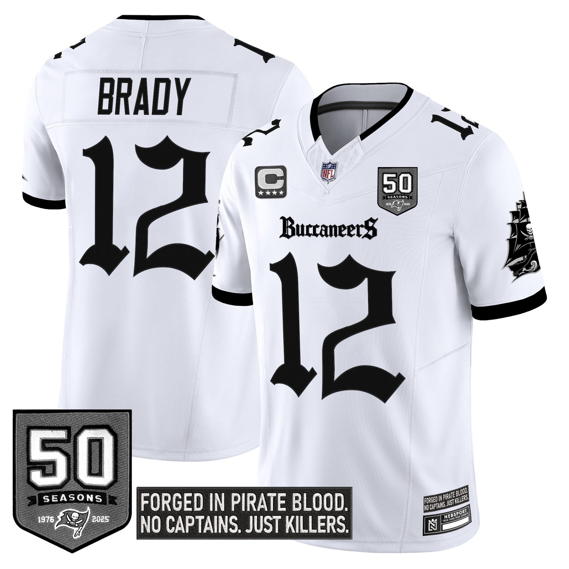 White - Tom Brady