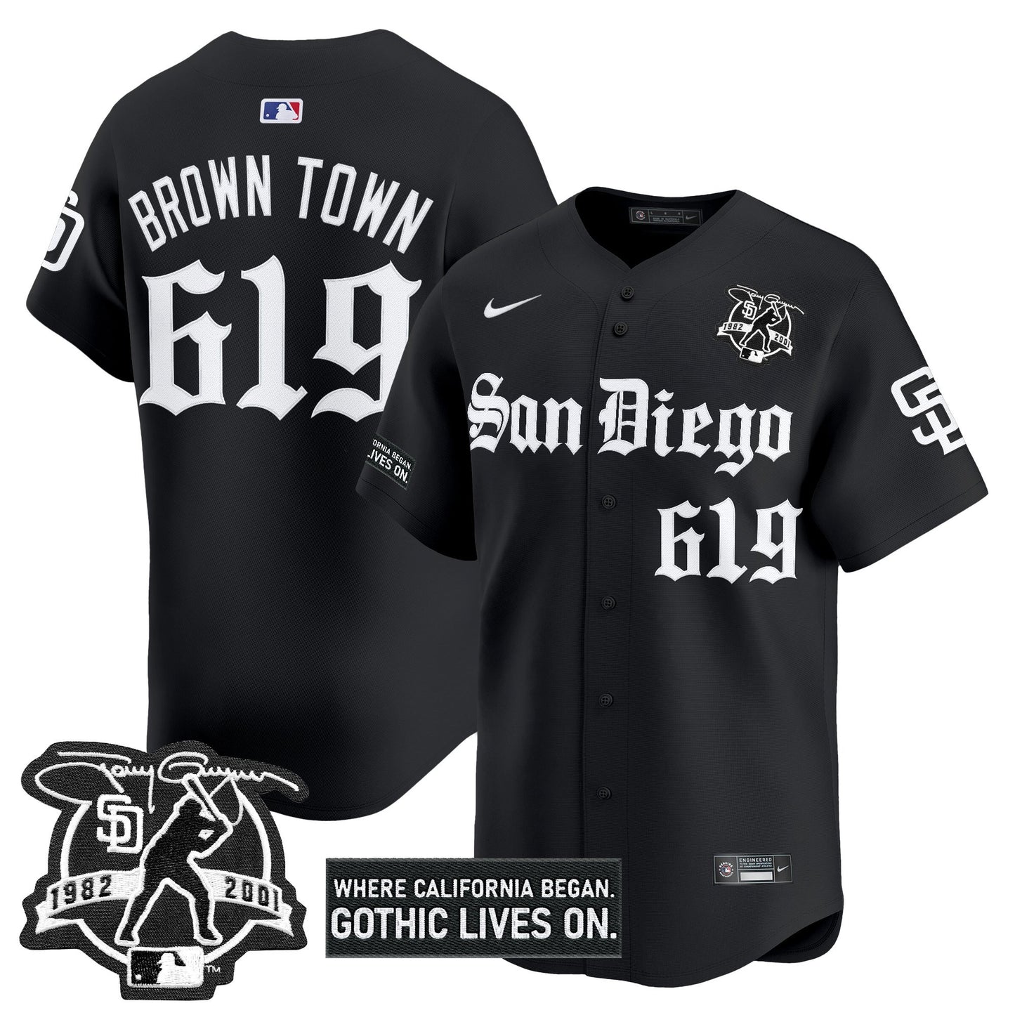 Black - Brown Town 619