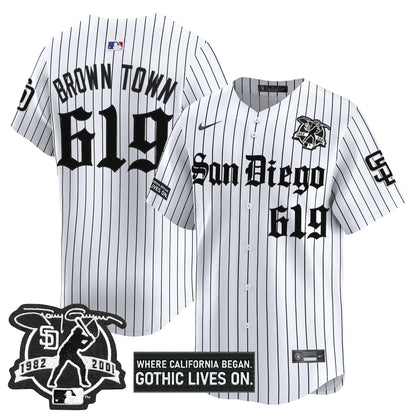 Pinstripe - Brown Town 619