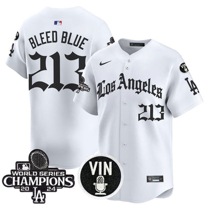 White - Bleed Blue 213