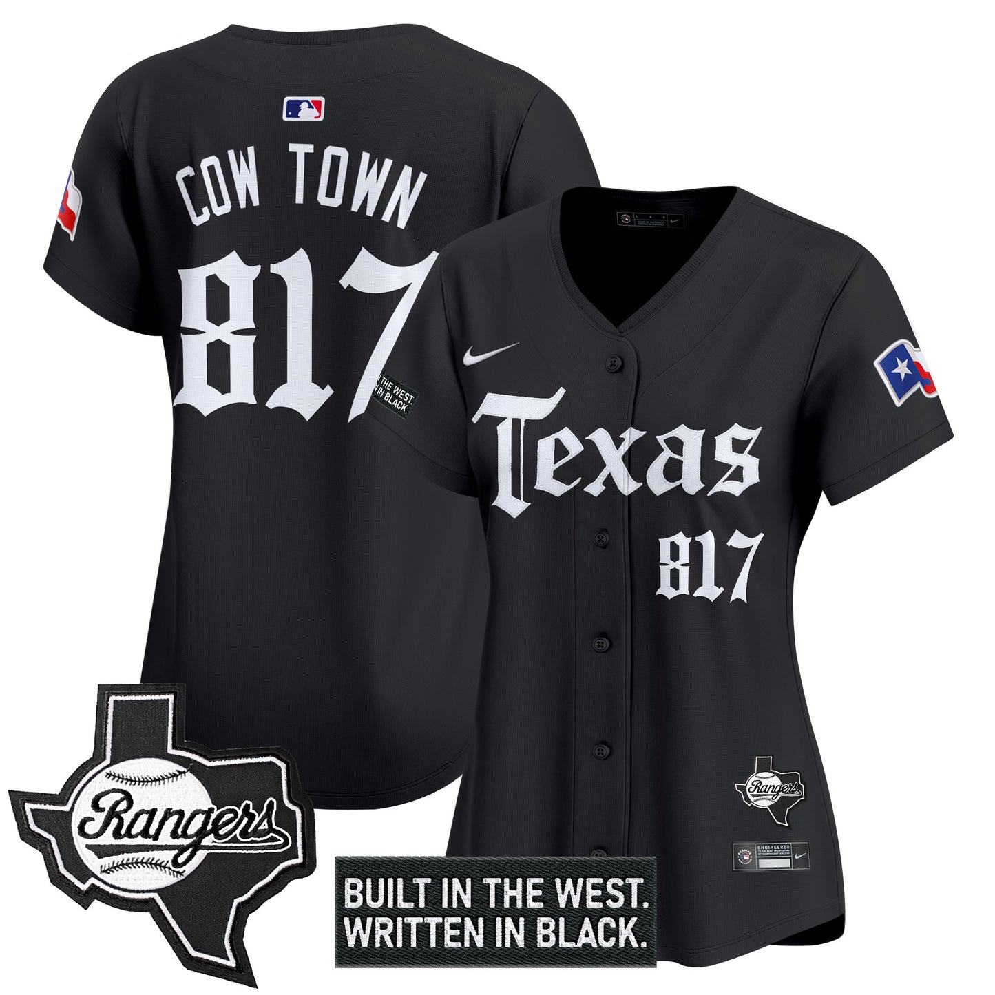 Black - Cow Town 817
