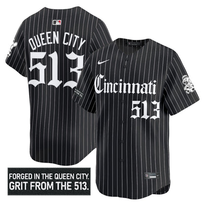 Black Pinstripe - Queen City 513