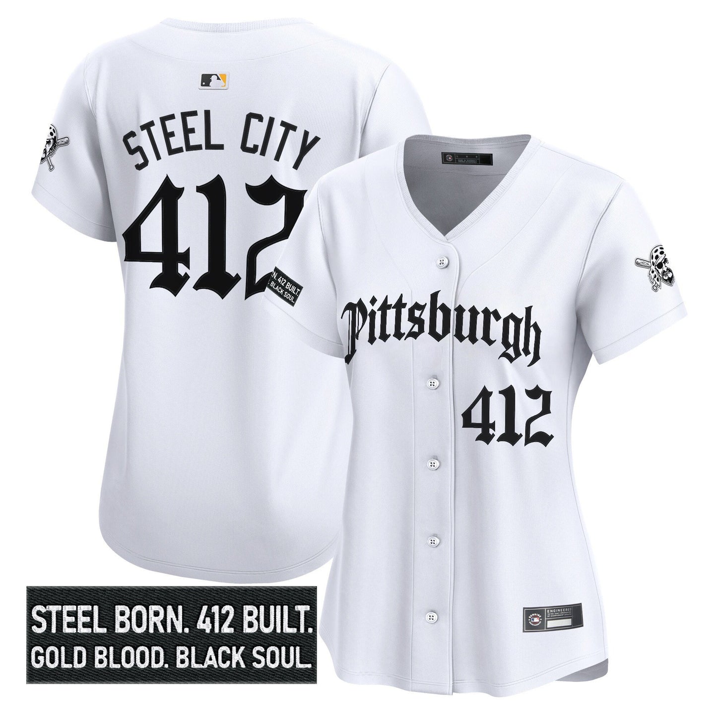 White - Steel City 412