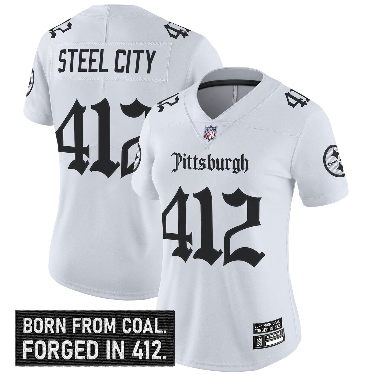 White - Steel City 412