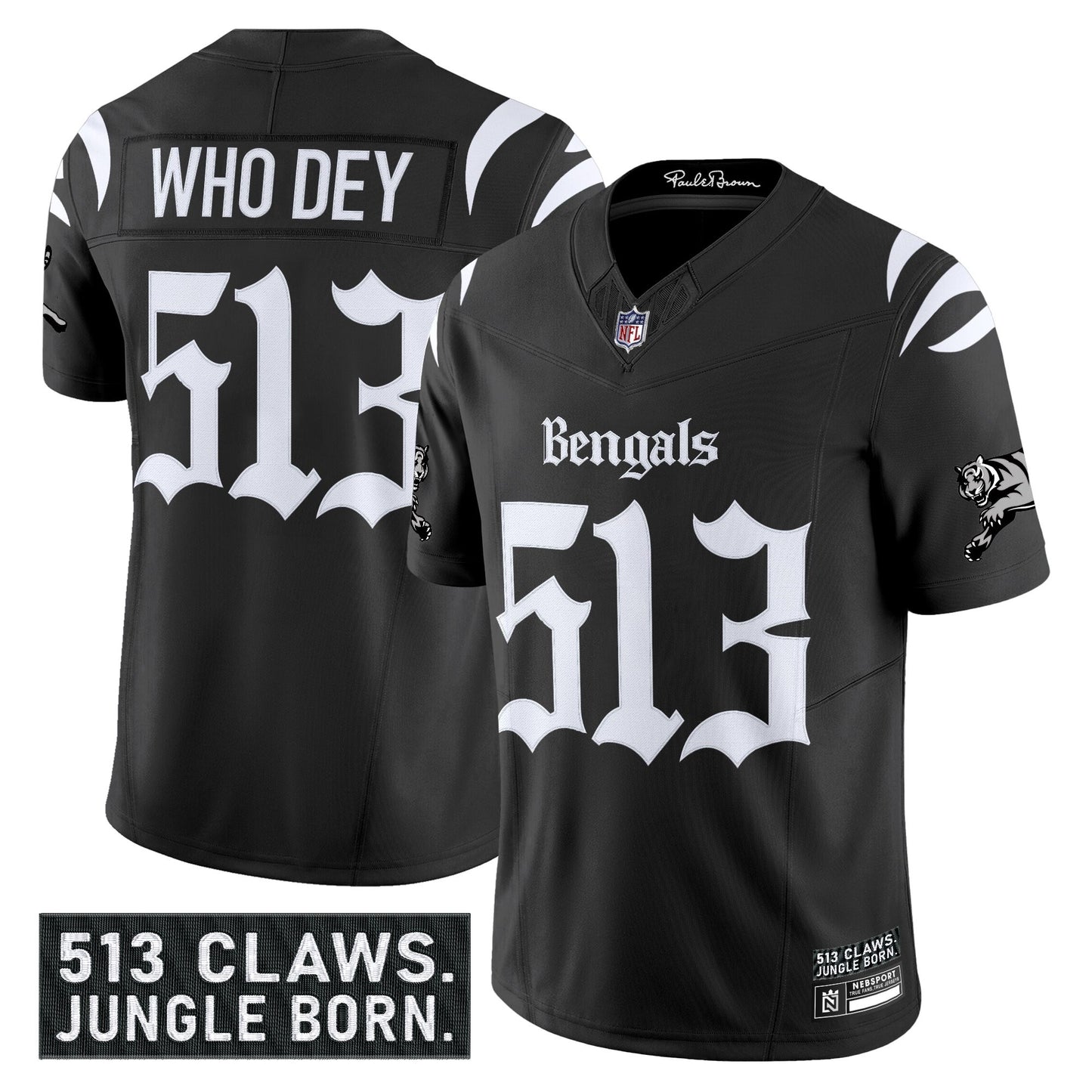 Black - Who Dey 513