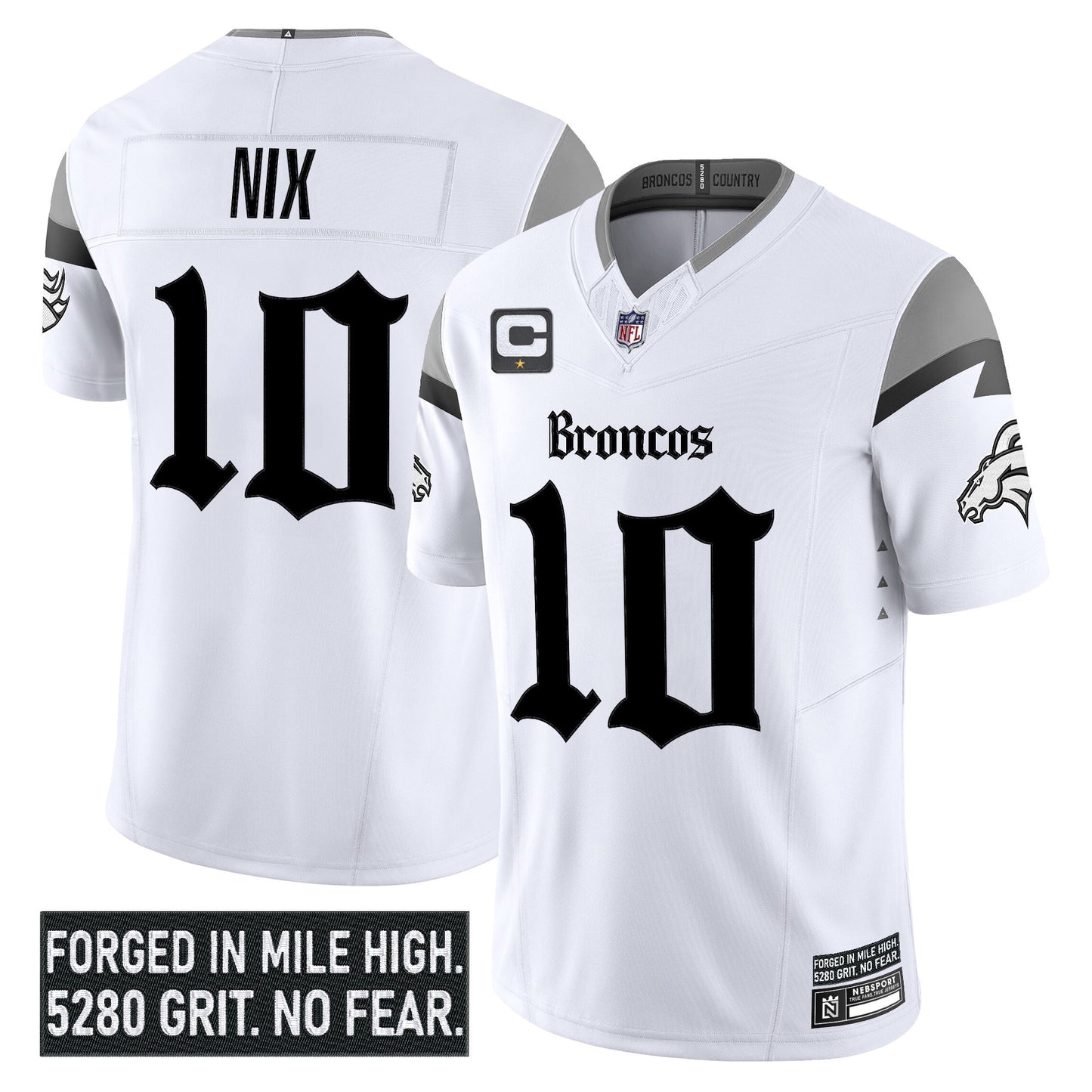 White - Bo Nix