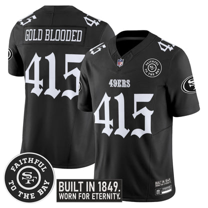 Black - Gold Blooded 415