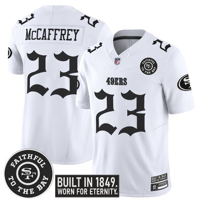 White - Christian McCaffrey